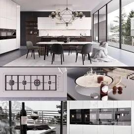 Kitchen poliform varenna artex